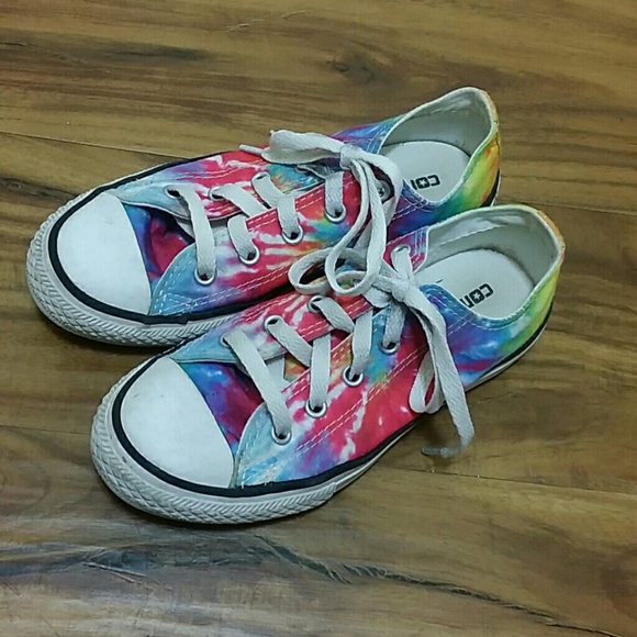 tie dye converse youth